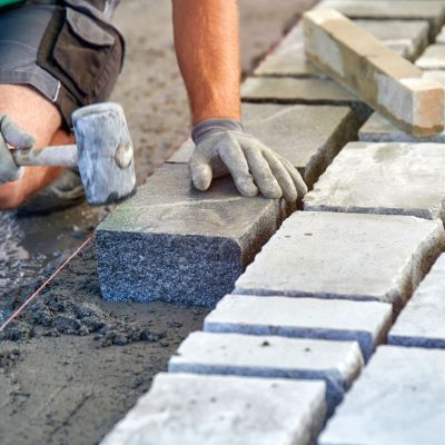 Beispiel Pflasterarbeiten